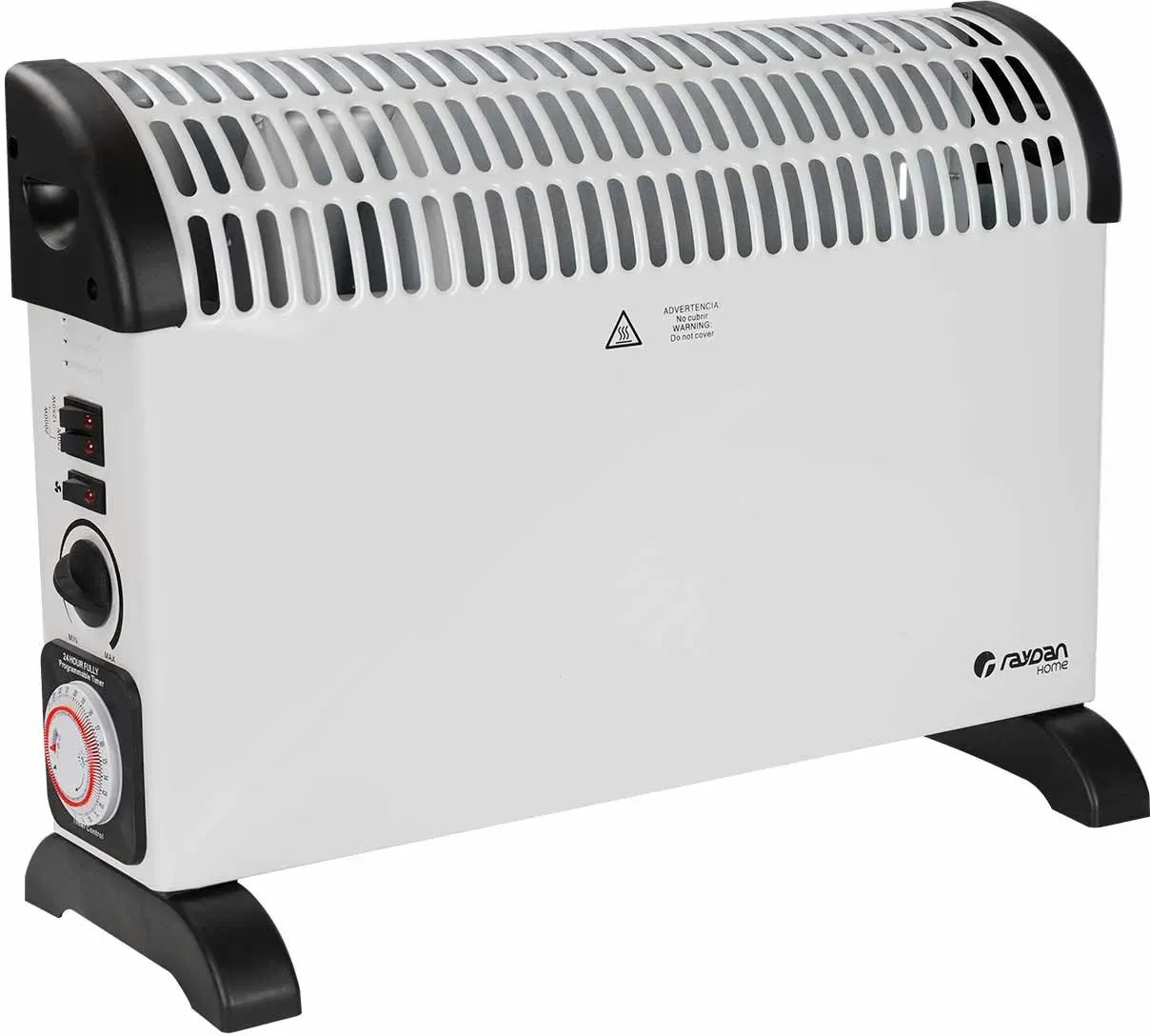 Konvektor mit Turbo und Timer 2000 W Weiß Raydan Home