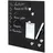 bremermann Magnettafel 35 x 35 cm Schwarz