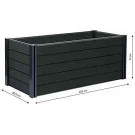 Gutta Elevada 200 x 80 x 78 cm anthrazit