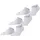 Falke Cool Kick 3-Pack Sneakersocken Weiß 46-48
