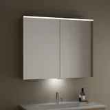 Burgbad Eqio 100 cm eiche dekor cashmere LED-Waschtischbeleuchtung