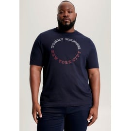 Tommy Hilfiger Big & Tall T-Shirt »BT-MONOTYPE ROUNDLE TEE-B«, Gr. XXL, Desert Sky, , 26457234-XXL