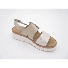Rieker Keilsandaletten Damen Beige 41