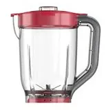 Mesko MS 4079.1r Mesko Einmachglas für Mixer, Rot