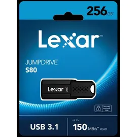 Lexar JumpDrive S80 128 GB schwarz USB 3.1