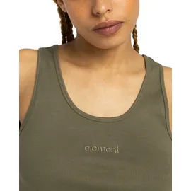Element Tanktop "Yarnhill", Damen, Gr. L, grün (kalamata), Obermaterial: 95% Baumwolle, 5% Elasthan., Tops Tanktop