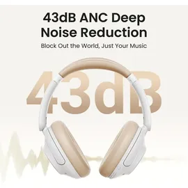 UGREEN HiTune Max5 Hybrid ANC Bluetooth Kopfhörer, - Weiß