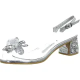 LAURA VITA Damen Sandalen #SeoVarYear# für Damen, silber, Größe 40 EU
