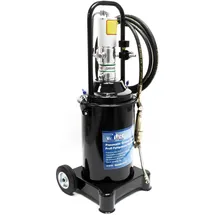 Wiltec Profi Fettpresse 12 Liter Druckluft fahrbar