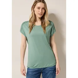 T-Shirt, mit elastischem Bund, Gr. S (38), matcha green, , 55453039-S