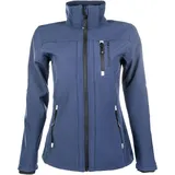 HKM Damen Softshelljacke Sport, für Kinder (140(K)) - Blau - 140(K)