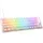 Ducky One 3 Aura White SF Gaming Tastatur RGB LED - MX-Speed-Silver US