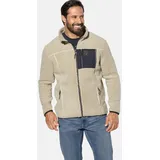 Jan Vanderstorm Sweatjacke HELSKOG beige XXL