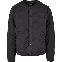 Anorak URBAN CLASSICS "Urban Classics Herren Liner Jacket", Herren, Gr. S, schwarz, 100% Polyester, unifarben, casual, normal, Rundhals, Langarm, Jacken