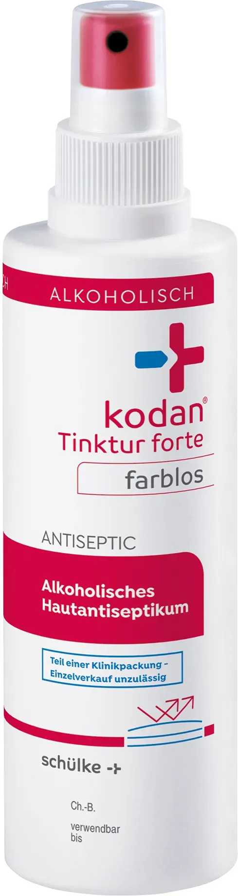Schülke | kodan Tinktur forte farblos | Hautantiseptik | 250 ml