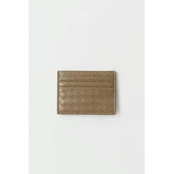 Gina Tricot - Braided card holder - portemonnaies - Beige - ONESIZE - Dame - Beige - ONESIZE