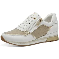 Marco Tozzi Damen 2-23713-41 Sneaker, White Gold, 38 EU - 38 EU