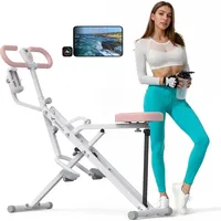 Merach Fitnessgerät für Zuhause – Bauchmuskeltrainer, Rückentrainer, Kniebeugentrainer für