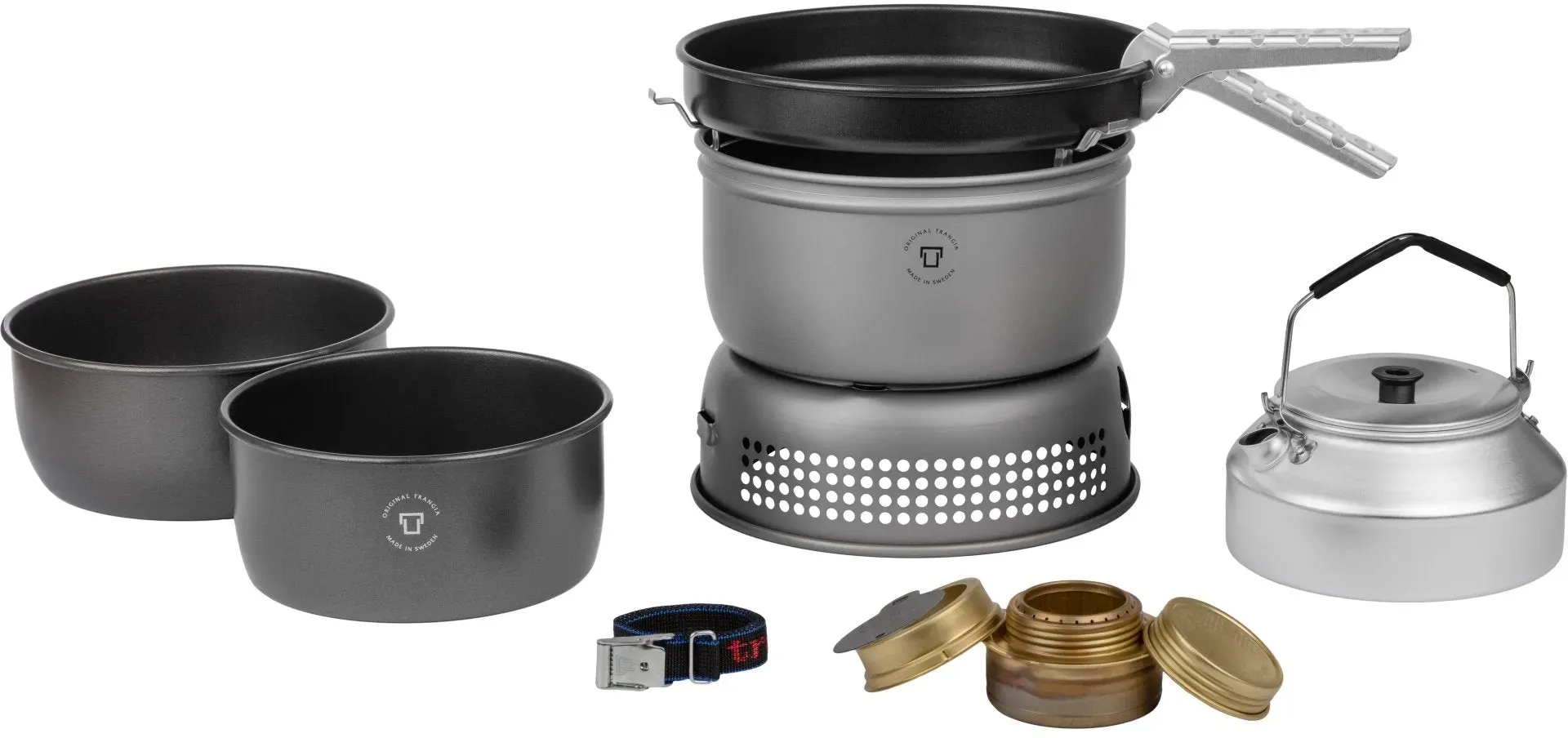 Sturmkocher groß 25-6 UL HA Alu mit Non-Stick Töpfen und Pfanne mit Wasserkessel