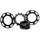 Reverse Components Single Speed Reverse sprocket hg kit 14 zahne schwarz - Black - 14t