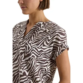 Cecil Bluse mit Zebra-Print Braun L