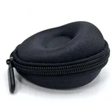 Runde Uhrenetui, Uhrenrolle Uhrenbox, Tragbare Uhrenbox, Einzelne Uhrenbox, Uhren Reiseetui Leder, Single Watch Box, Single Uhrenbo Für Alle Arten Von Mechanischen Uhren,Smartwatches (Schwarz)