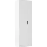 Rauch Garderobe Kleiderschrank Schrank Schuhschrank Putzschrank MINOSA 69 cm x 210 cm x 41 cm Alpinweiß