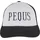 pequs Trucker Cap schwarz onesize
