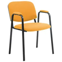 CLP Besucherstuhl Ken Pro Stoff orange