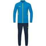 Jako Damen Trainingsanzug Polyester Challenge JAKO blau/neongelb 42