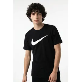 Nike Herren Sportswear Swoosh T-Shirt BLACK/WHITE S