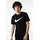 Nike Herren Sportswear Swoosh T-Shirt BLACK/WHITE S
