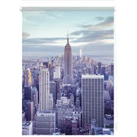 Lichtblick Rollo Klemmfix, 45x150 cm New York blau