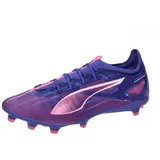 Puma Ultra PRO FG/AG Soccer Shoe, Lapis Lazuli White-Sunset Glow, 39 EU