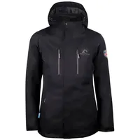 Westfjord 3in1-Funktionsjacke Hverfjall Schwarz/Anthrazit schwarz|grau L