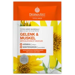 DERMASEL Totes Meer Badesalz Gelenk & Muskel 80 g Bad