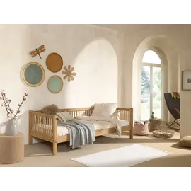 Vipack Kinderbett Forrest 90 x 200 cm Eiche massiv geölt braun