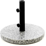 VCM Sonnenschirmständer 10 kg Granit poliert grau