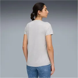 Puma TAD ESSENTIAL Heather Tee light gray heather M