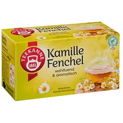 TEEKANNE Kamille-Fenchel Tee 20 Portionen