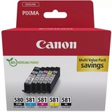 Canon Tinte PGI-580PGBK/CLI-581 Multipack (neue Version) (2078C007)