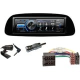 JVC TFT Bluetooth DAB+ USB Radio Antenne inkl. passend für Mercedes Sprinter