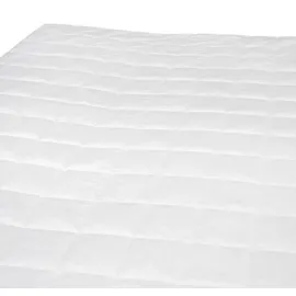 Traumschloss Sommernachtstraum Premium Daunenbettdecke leicht 200 x 200 cm Sommerbettdecke - Weiß
