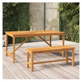 vidaXL Gartenbank 115 x 40 x 45 cm Braun
