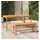 vidaXL Gartenbank 115 x 40 x 45 cm Braun