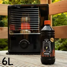 FLAMEUP Petroleum für Petroleumheizung 6 Liter