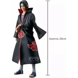BANPRESTO Uchiha Itachi Naruto Shippuden Actionfigur 28 cm