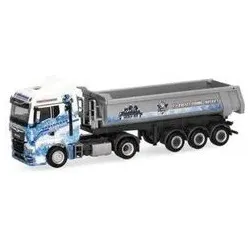 HERPA 318044 1:87 MAN TGX GM Rundmulden-Sattelzug 