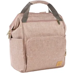 Lässig GLAM Wickelrucksack Goldie, rosa