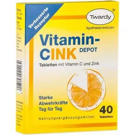 Twardy Vitamin CINK Depot Tabletten